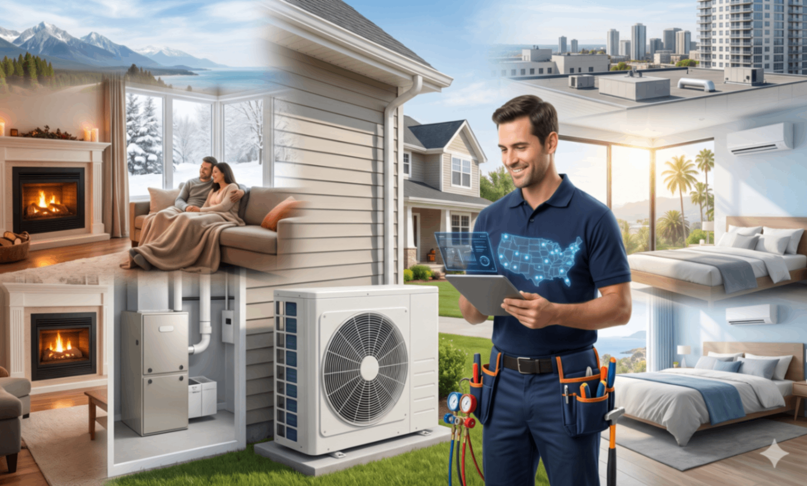 HVAC in Mexico, ME